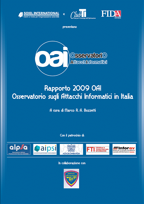 Copertina Rapporto OAI 2009